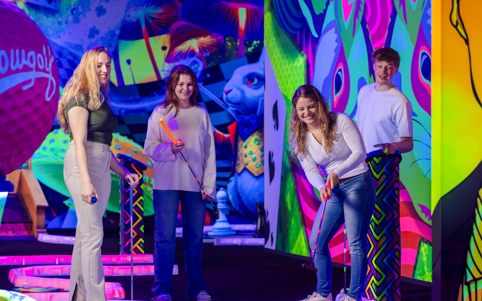 Schiedam Glow-in-the-Dark Mini Golf Tickets Image 3