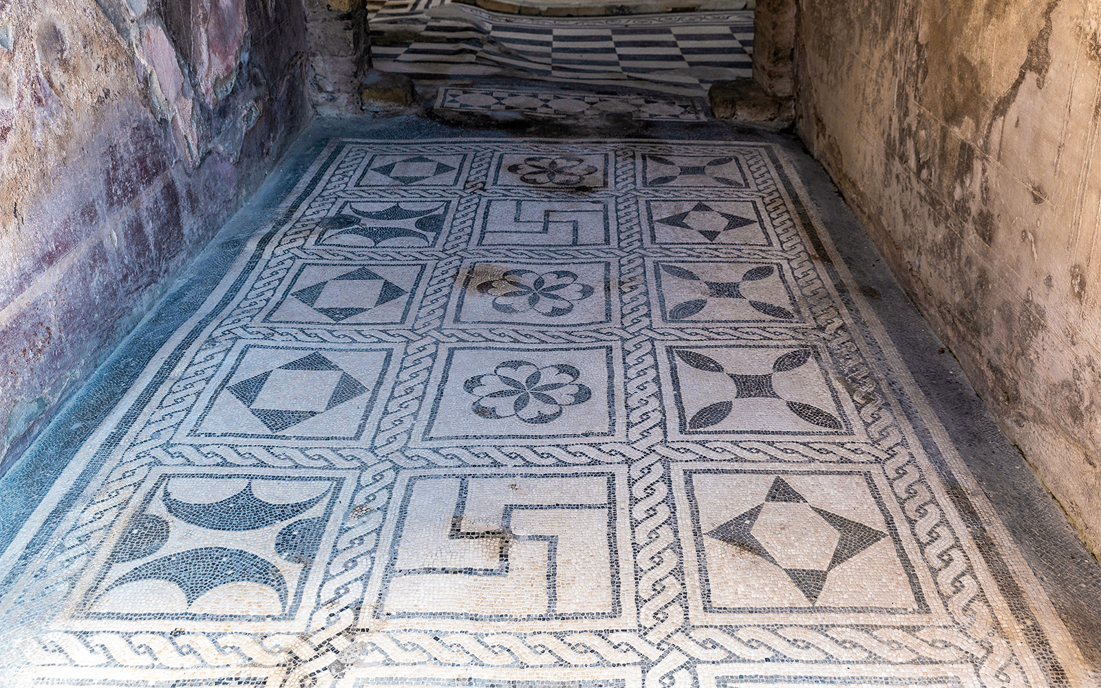 Frescoes and mosaics