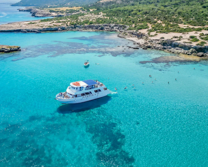 From Paphos: Blue Lagoon, Akamas & Aphrodite's Baths Trip