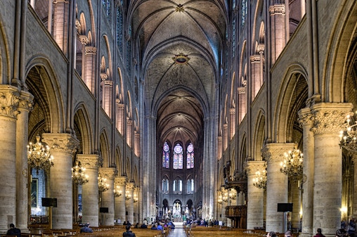 Tour guidato dell'interno e dell'esterno di Notre-Dame