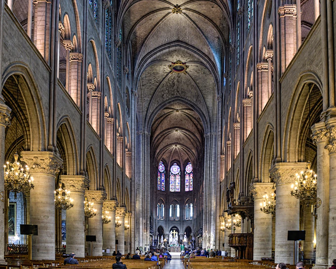 Notre-Dame Interior and Exterior Guided Tour