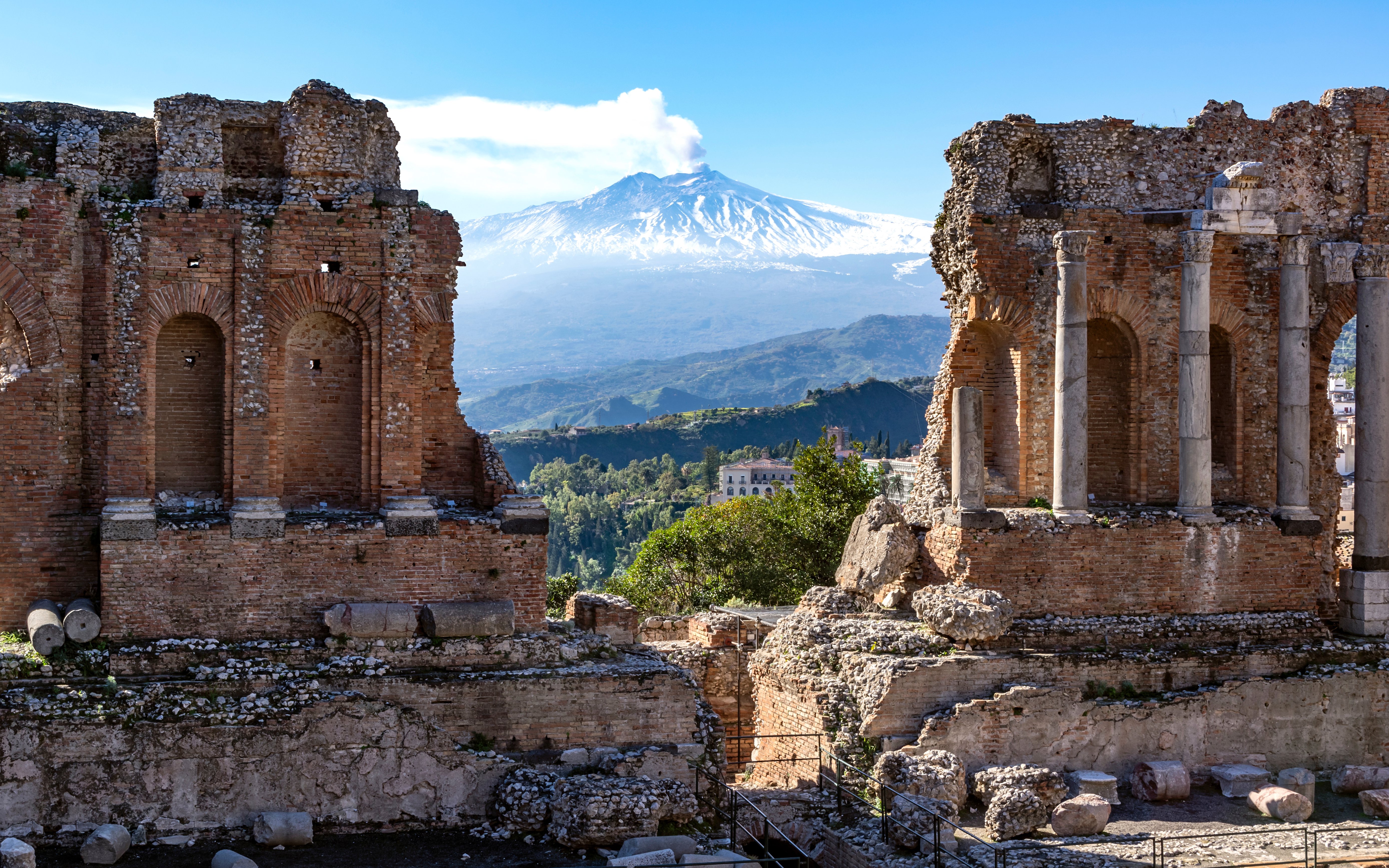 Scaenae of the Taormina Ancient Theatre