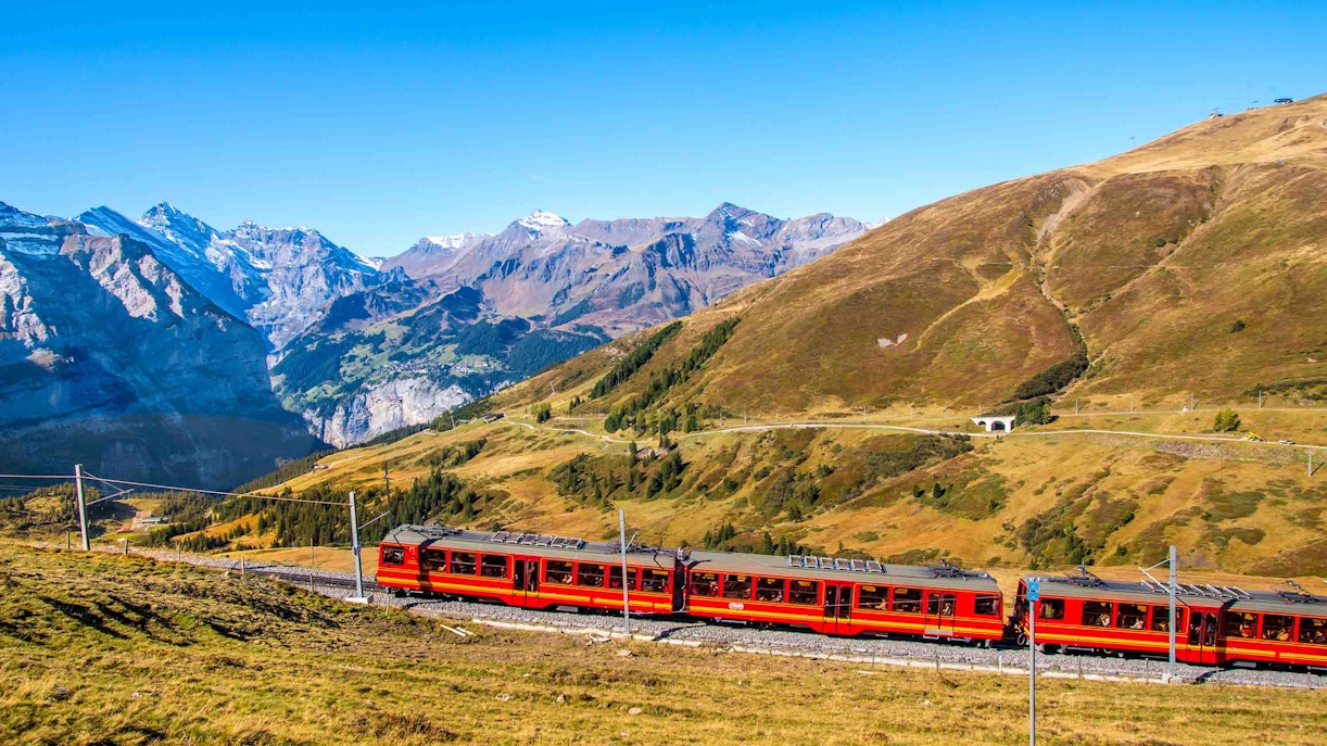 Traveling from Zurich to Jungfraujoch
