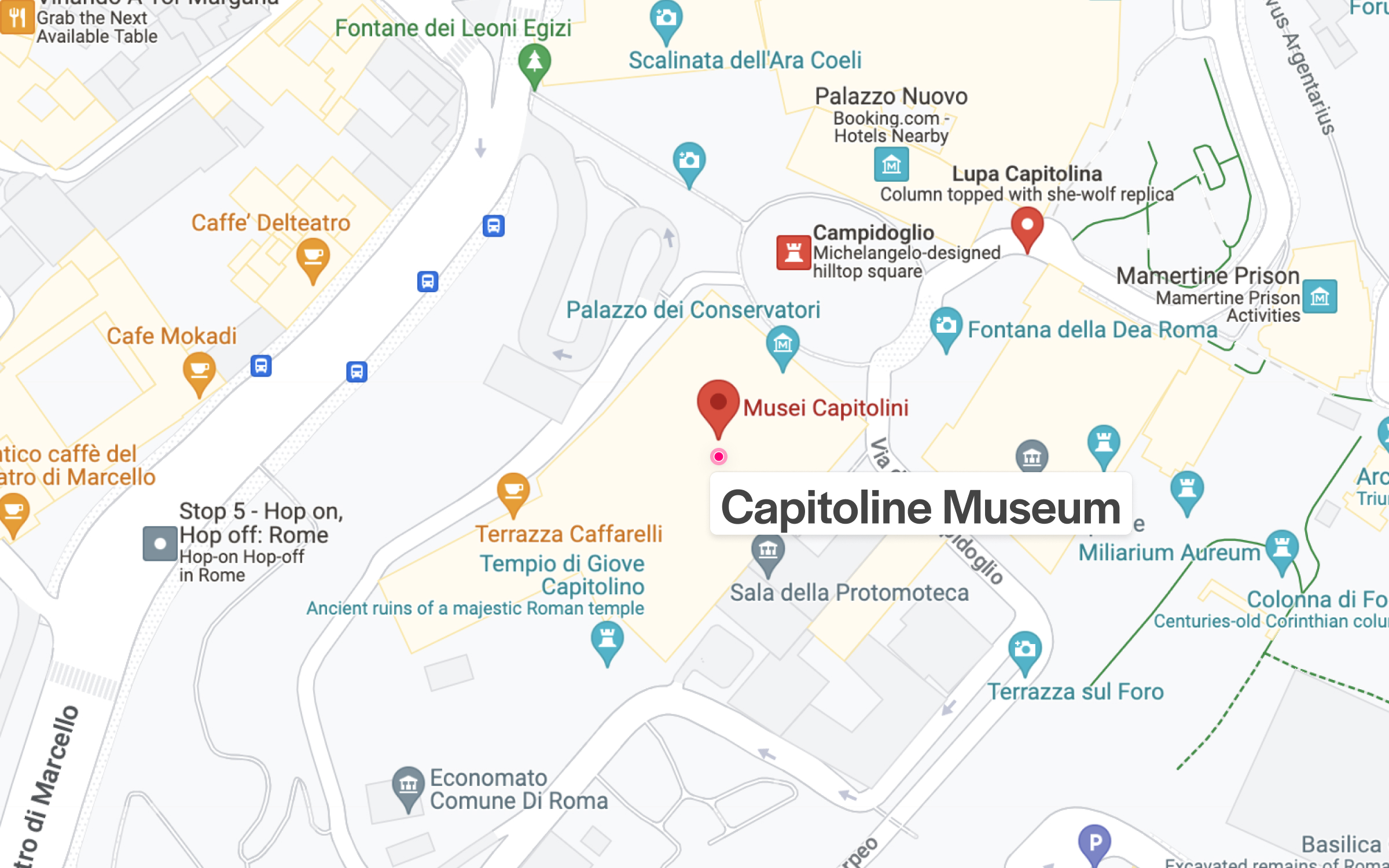 Capitoline Museums on map