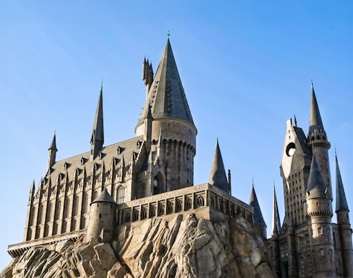 Harry Potter Castle at Universal Studios Resort in Orlando