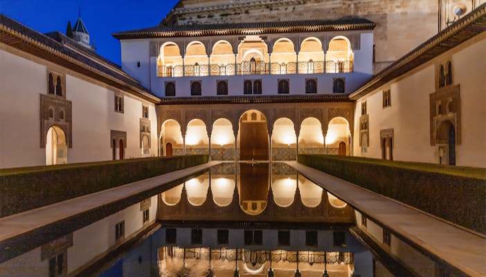 Nasrid Palace In Alhambra