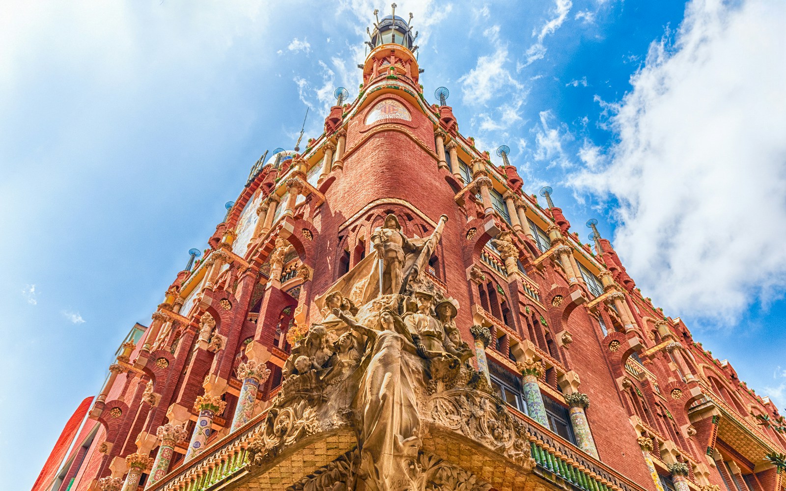 Palau De La Música Catalana in Barcelona