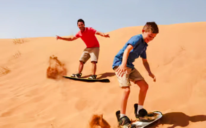 Dubai Red Dunes Evening Desert Safari with 4x4 Transfers, Dune Bashing & BBQ Dinner