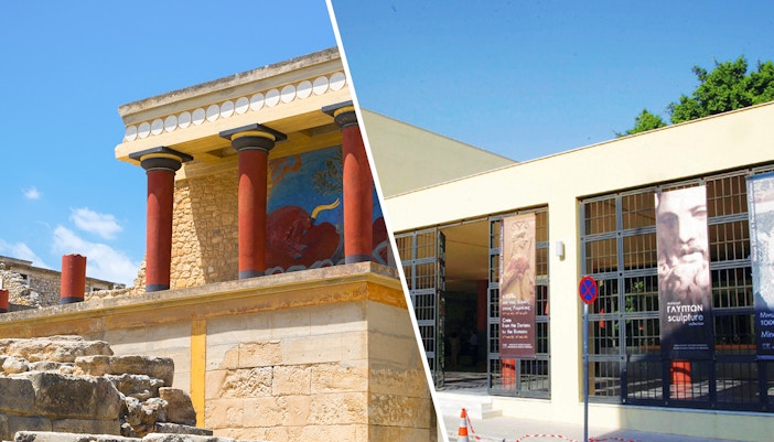 Knossos and Heraklion Archaeological Museum combo