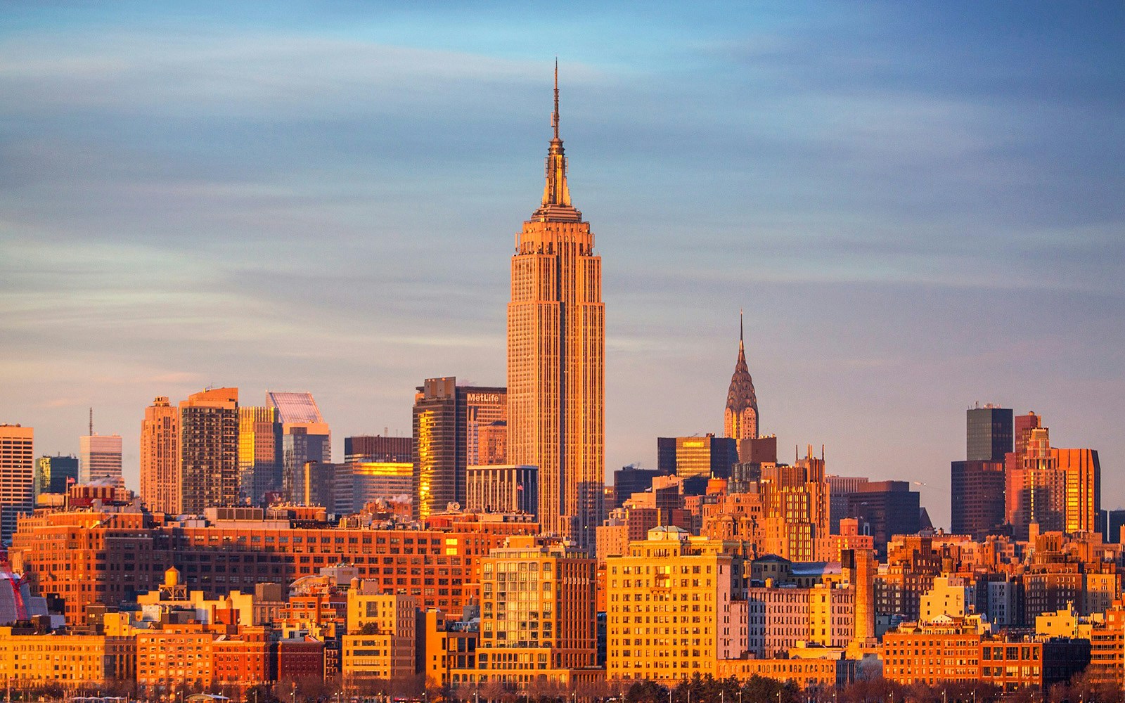 Empire State Building sunset