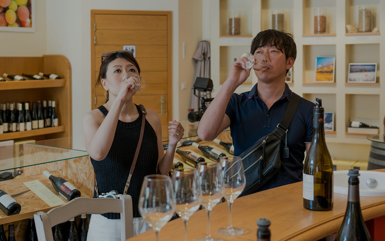 Wine tasting at Châteauneuf-du-Pape