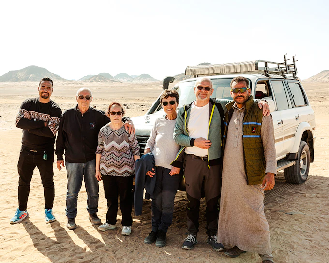 From Cairo: Private White & Black Desert and Bahariya Oasis Safari