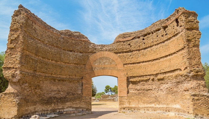 Imperial Palace in Villa Adriana