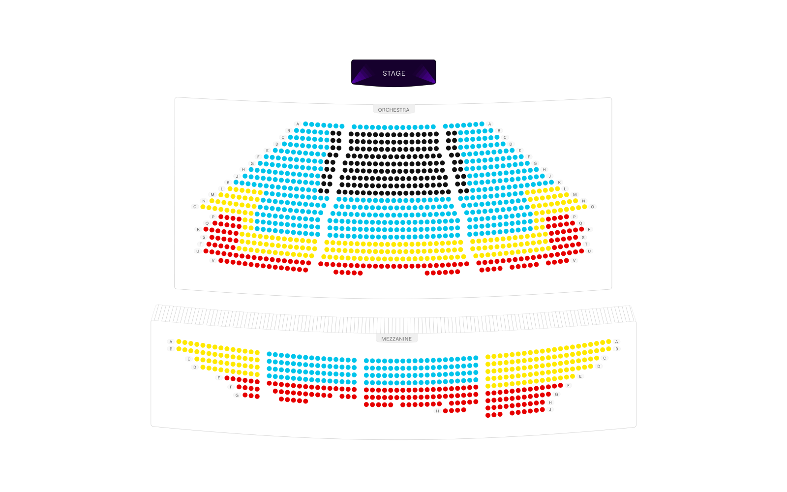 Winter Garden Theatre Seating Chart