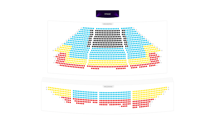 Winter Garden Theatre Seating Chart