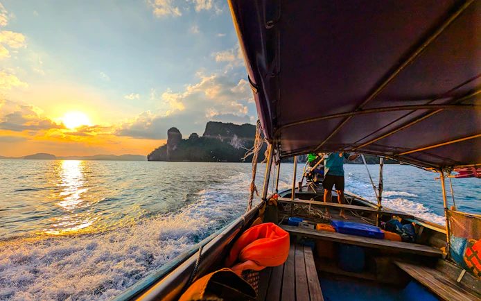 Krabi Private Longtail Boat Island-Hopping Tour from Ao Nang