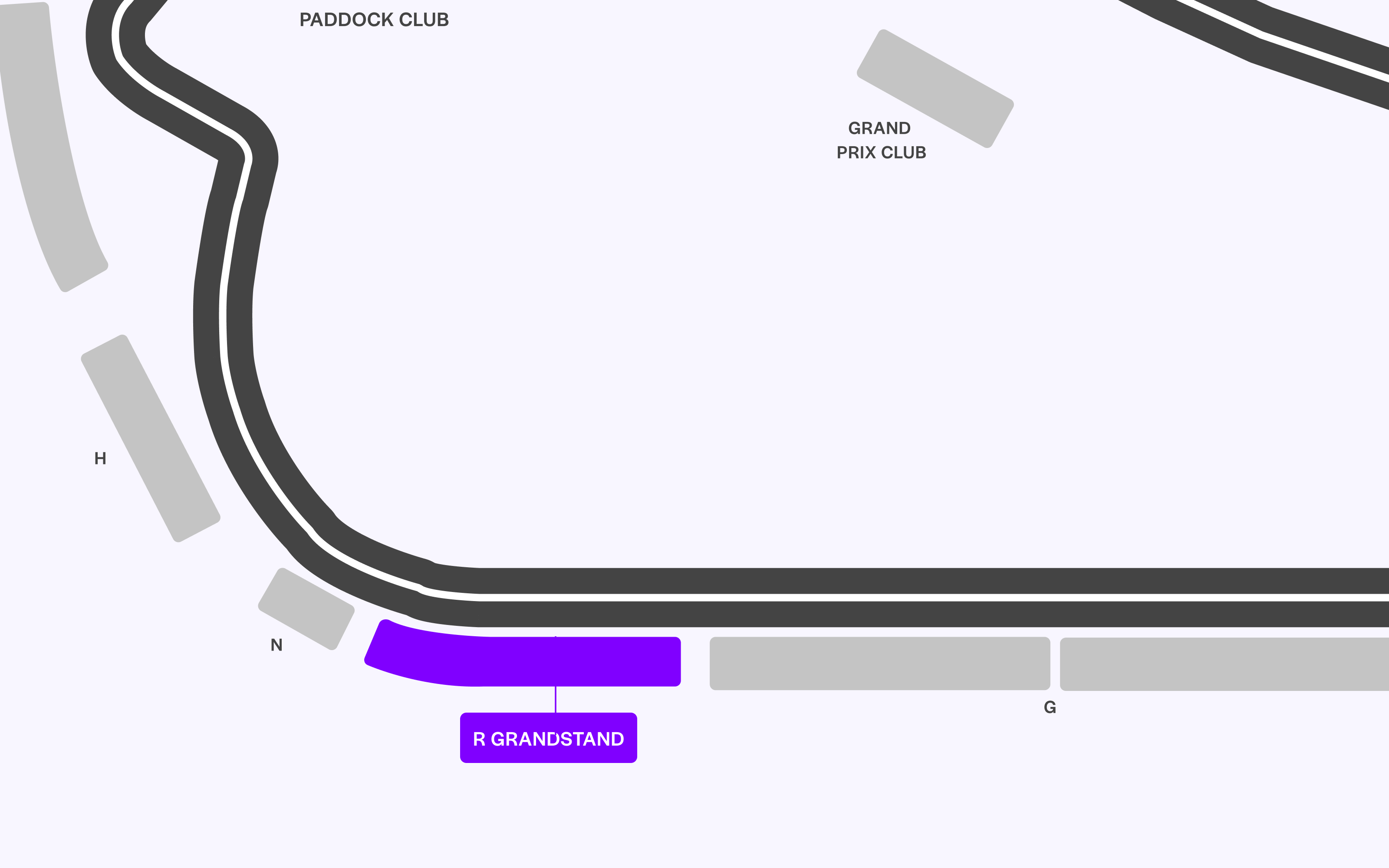 gran premio de brasil - tribunas