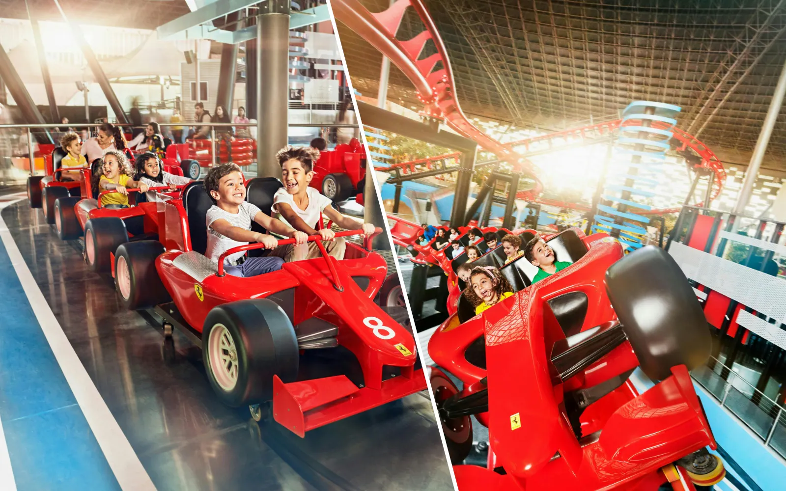 Ferrari World Abu Dhabi & Yas Island Multi-Park Hopper Pass Experience