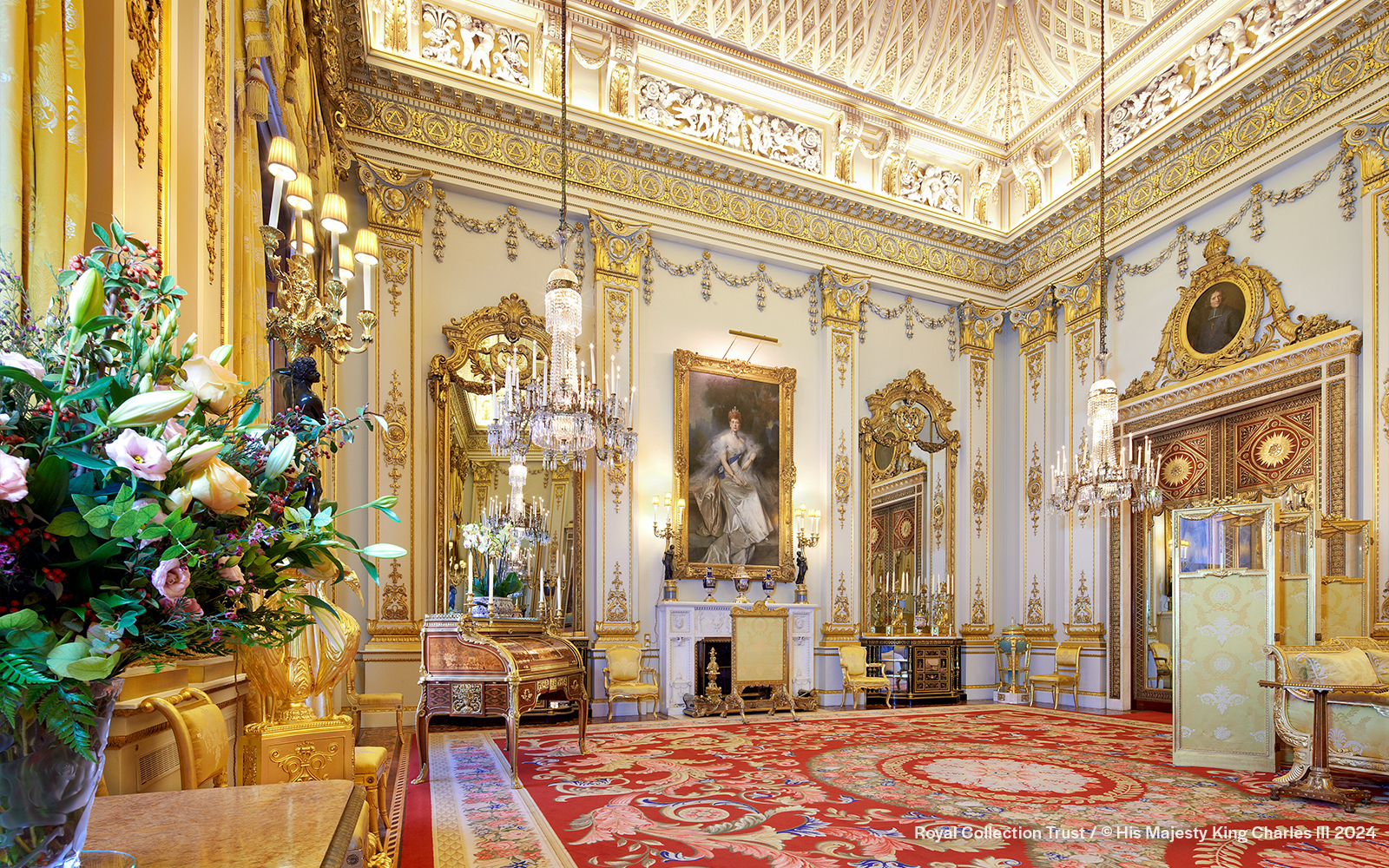 White Drawing Room, Buckingham Palace