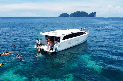From Phuket: Phi Phi Island & Maya Bay Tour by Catamaran with Lunch & Hotel Transfers