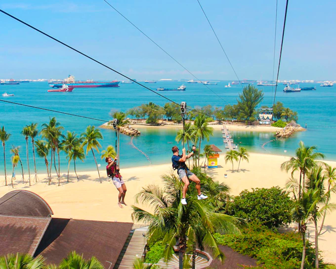 Mega Adventure Sentosa Tickets: Zip, Climb & Jump