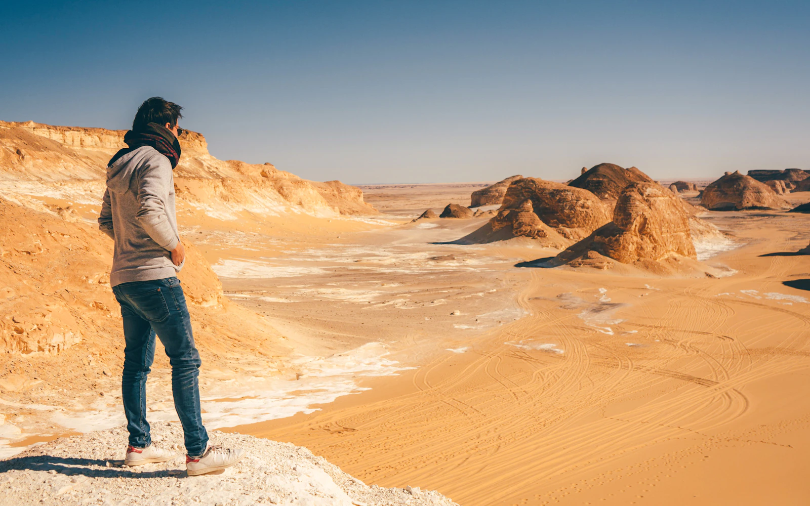 Black & White Desert Overnight Camping Tour with Meals and Camping Gear (Product 53093)