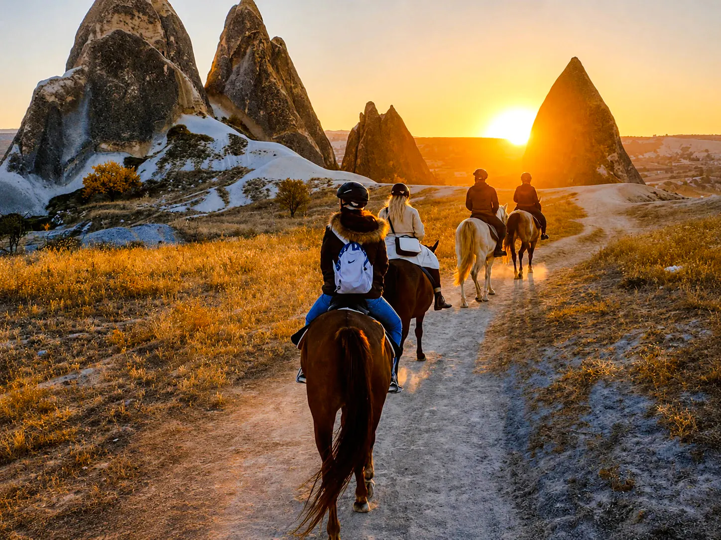 Cappadocia Sunset Horseback Ride with Hotel Pickup