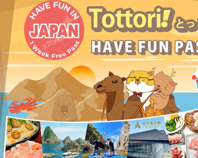 Have Fun in Tottori Pass: Choose from 3 facilities