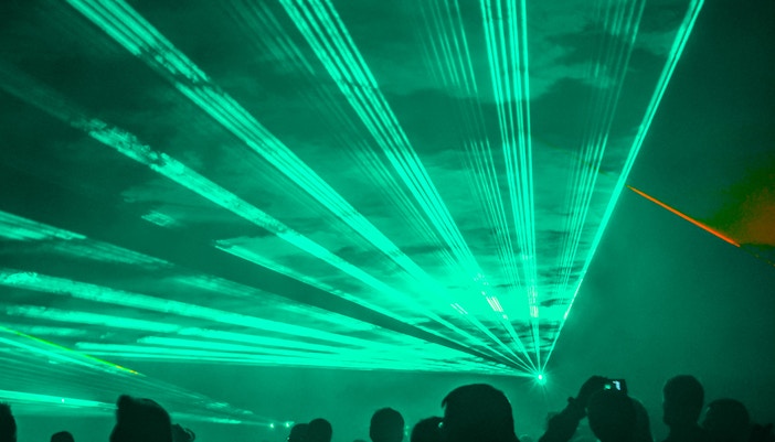 Aquapalace Prague laser show