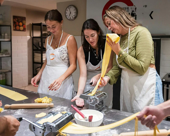 Small Group Cooking Class with Dinner in the Heart of Florence