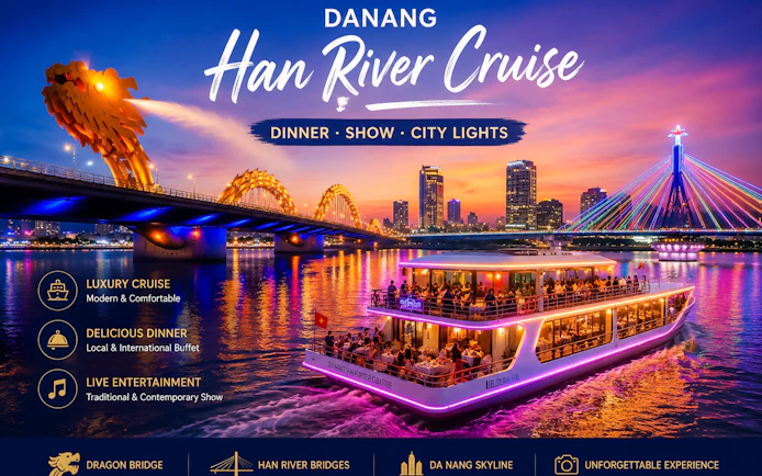 Da Nang: Han River Night Cruise