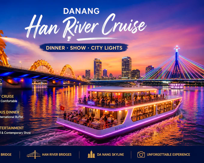 Da Nang: Han River Night Cruise
