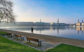 Lac de l'Alster intérieur
