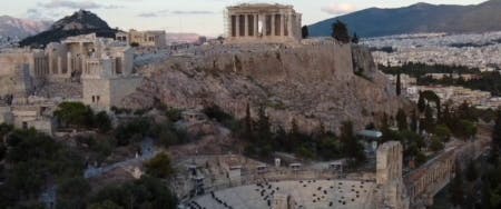 Gondola ride through Venice canals with historic architecture in view.