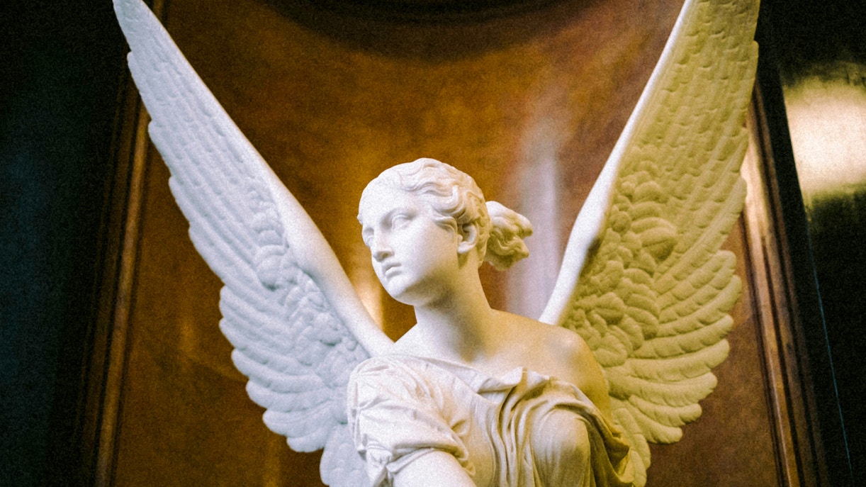 Sculpture display inside Alte Nationalgalerie, Berlin, showcasing classical art.