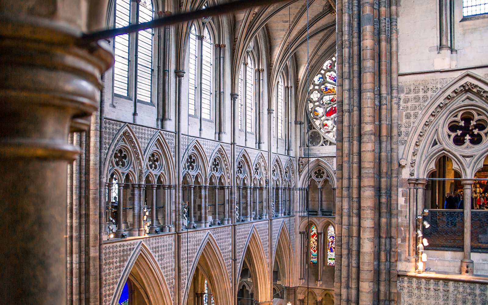 Gallery in westminster abbey