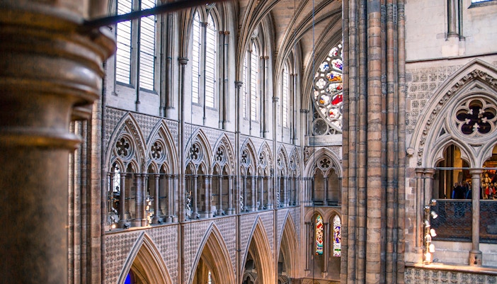 Gallery in westminster abbey