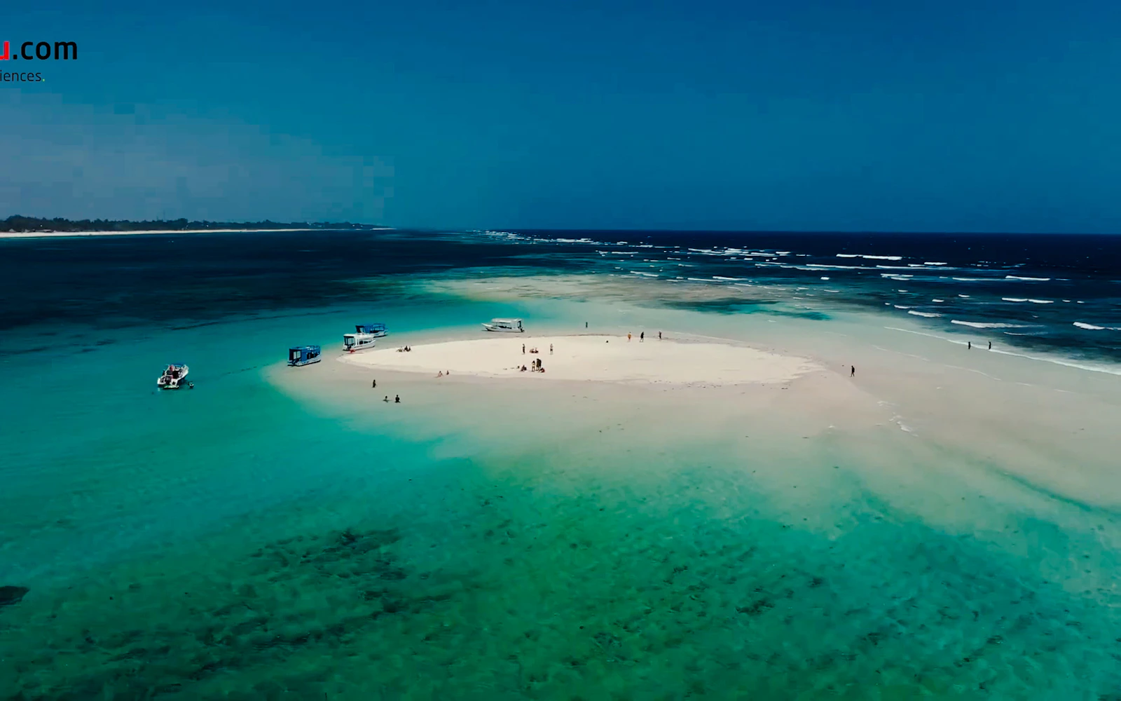 Diani Beach Glass-Bottom Boat Cruise to Robinson Island with Snorkeling and Underwater Show (Product 56195)