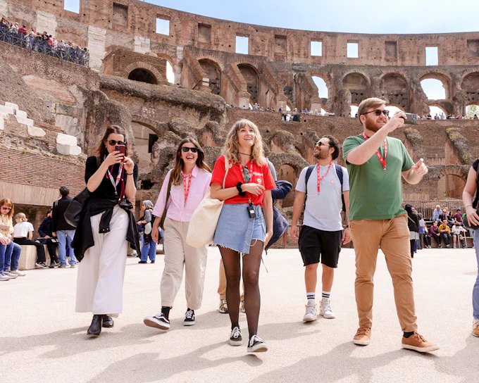 Colosseum, Palatine Hill & Roman Forum with Exclusive Arena Floor Guided Tour