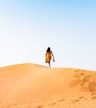 Désert de Lahbab (dunes rouges)