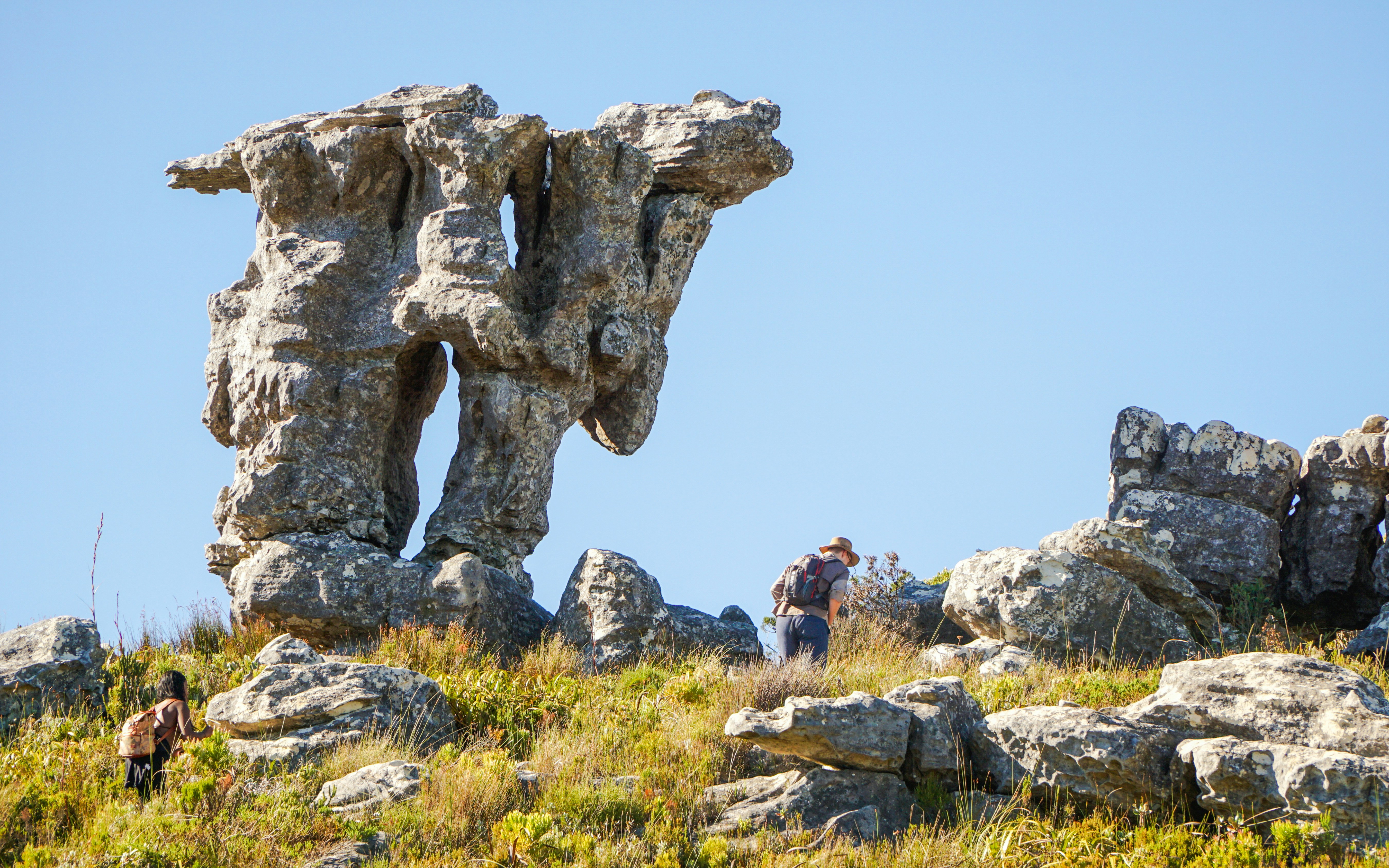 Constantia Nek Hiking Trek in the Table Mountains near Cape Town