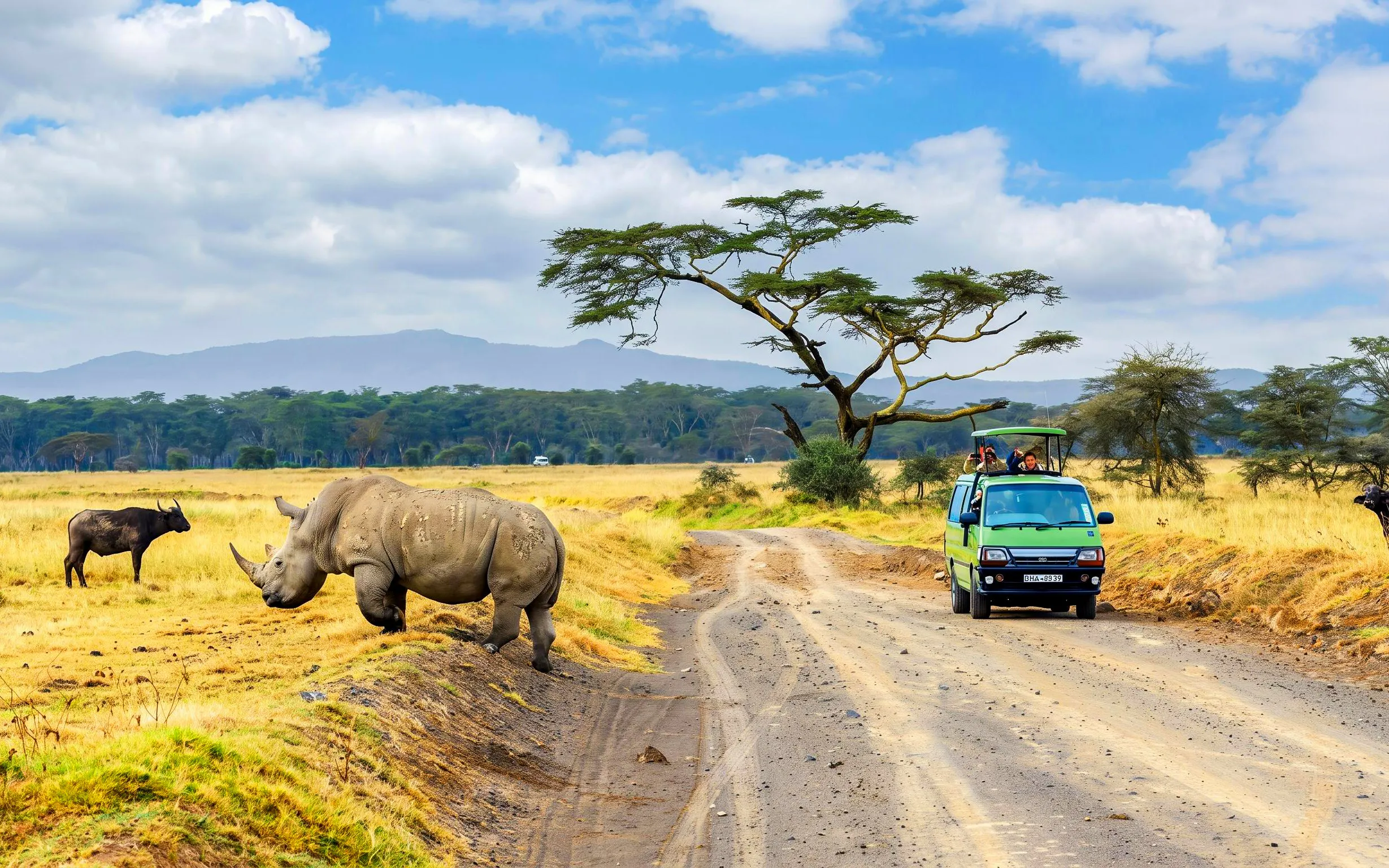 From Nairobi: 5-Day Masai Mara, Nakuru, and Naivasha Safari with Stays, and Entry Fees