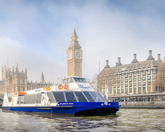 Thames Sightseeing Cruise from Westminster to Tower Bridge