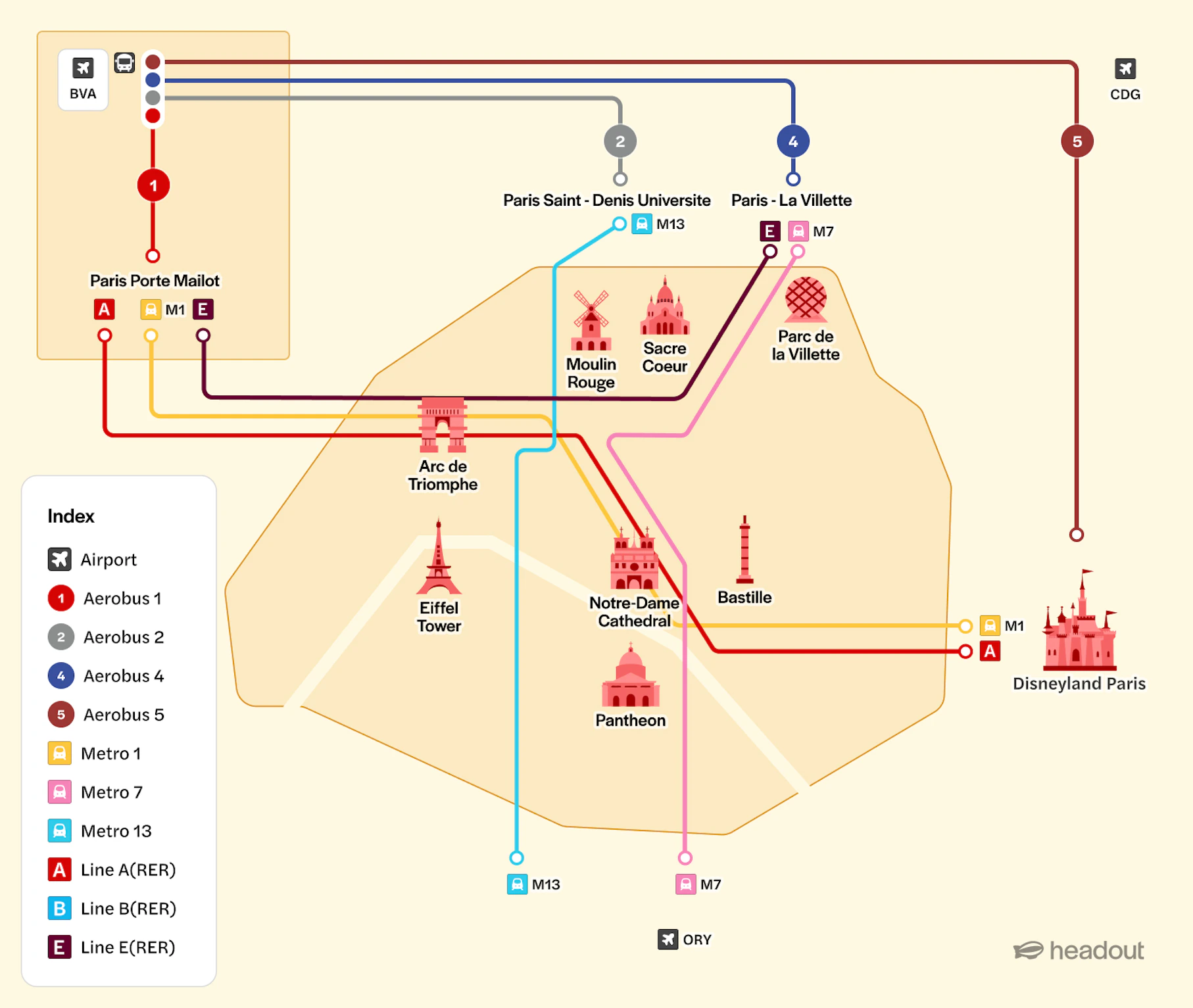 route map