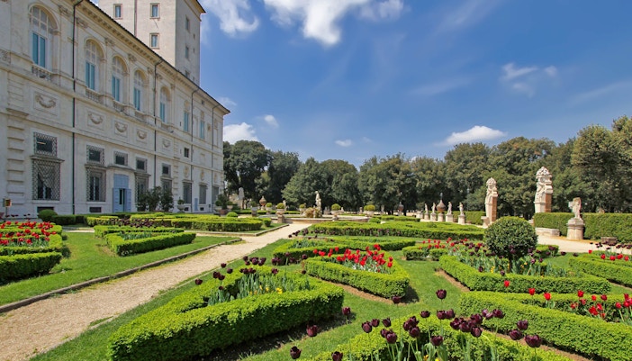 villa borghese gardens