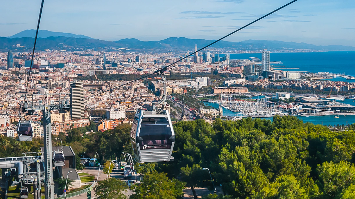 Montjuic Cable Car Tickets Barcelona Cable Car Montjuic Cable Car Tickets Barcelona Cable Car