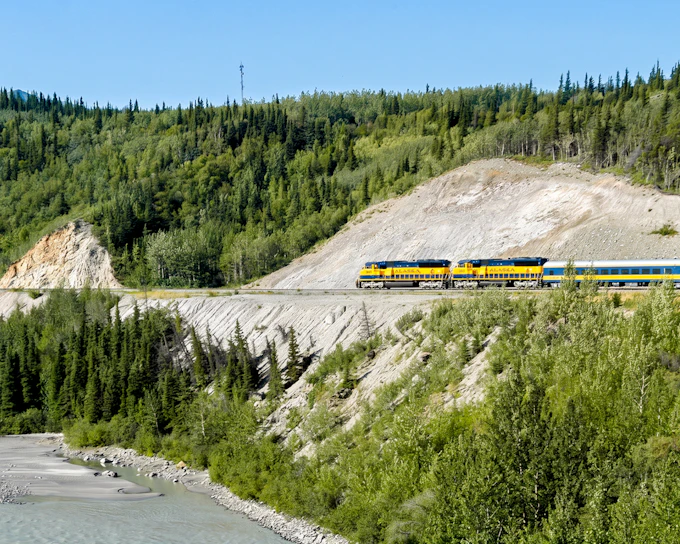 Alaska Railroad: Denali to/from Talkeetna One Way & Round Trip Train Tickets