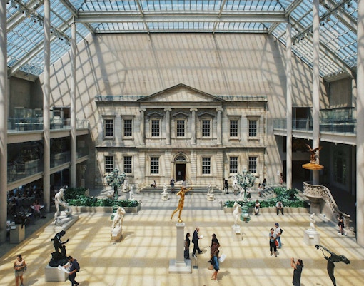 American wing at the Met