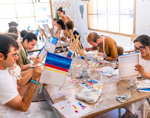 van gogh museum painting workshop