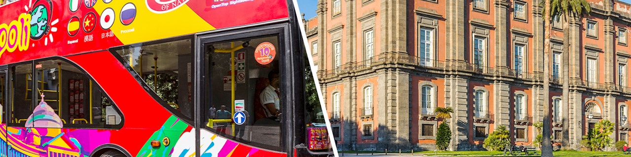 Combo: Tour in autobus Hop-On Hop-Off di Napoli + biglietti per il Museo di Capodimonte